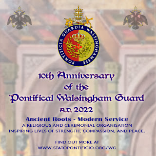¡La Guardia Pontificia de Walsingham brinda por su décimo aniversario!